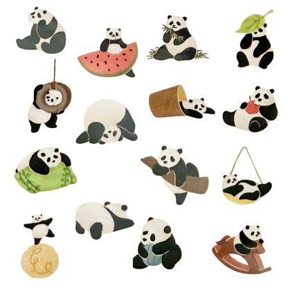 BGM | Panda Flake Stickers