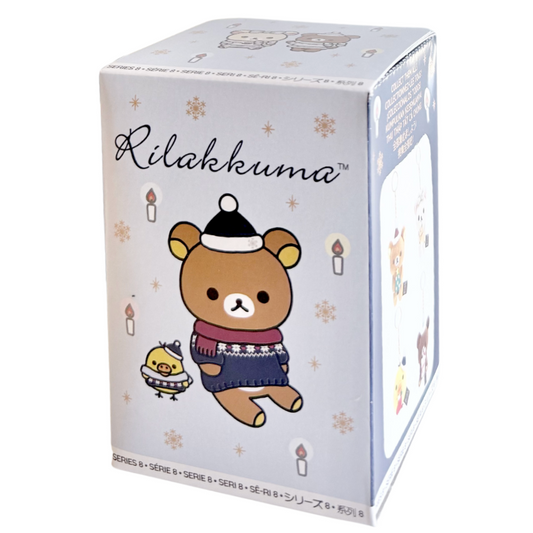 Rilakkuma-themed product packaging on a white background