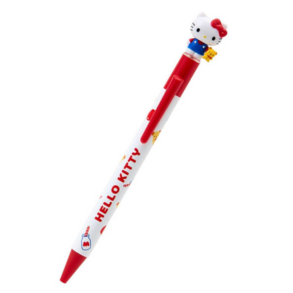 Hello Kitty pen on a white background
