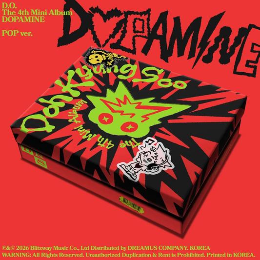 (EXO) D.O. – The 4th Mini Album [DOPAMINE] (POP ver.)