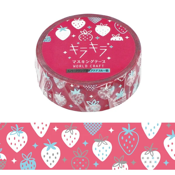 Strawberry Design Washi Tape