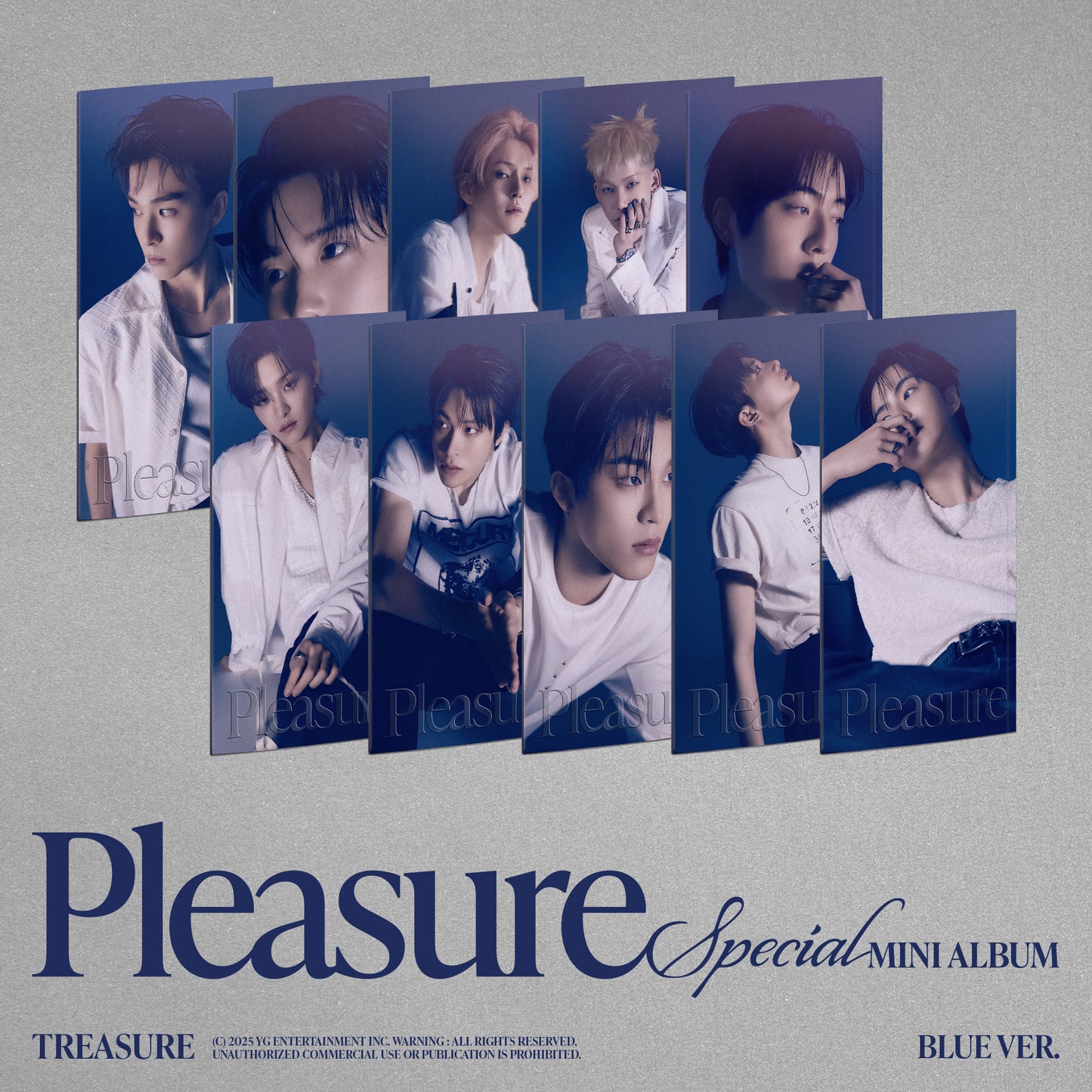 TREASURE Special Mini Album [PLEASURE] [BLUE Ver.]