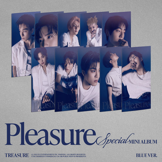 TREASURE Special Mini Album [PLEASURE] [BLUE Ver.]