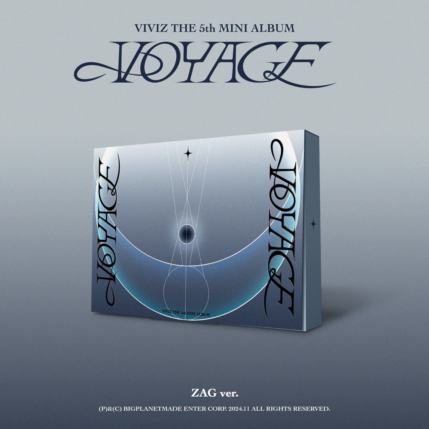 VIVIZ 5th Mini Album [VOYAGE] (ZAG Ver. / ZIG Ver.) + APPLE MUSIC POB