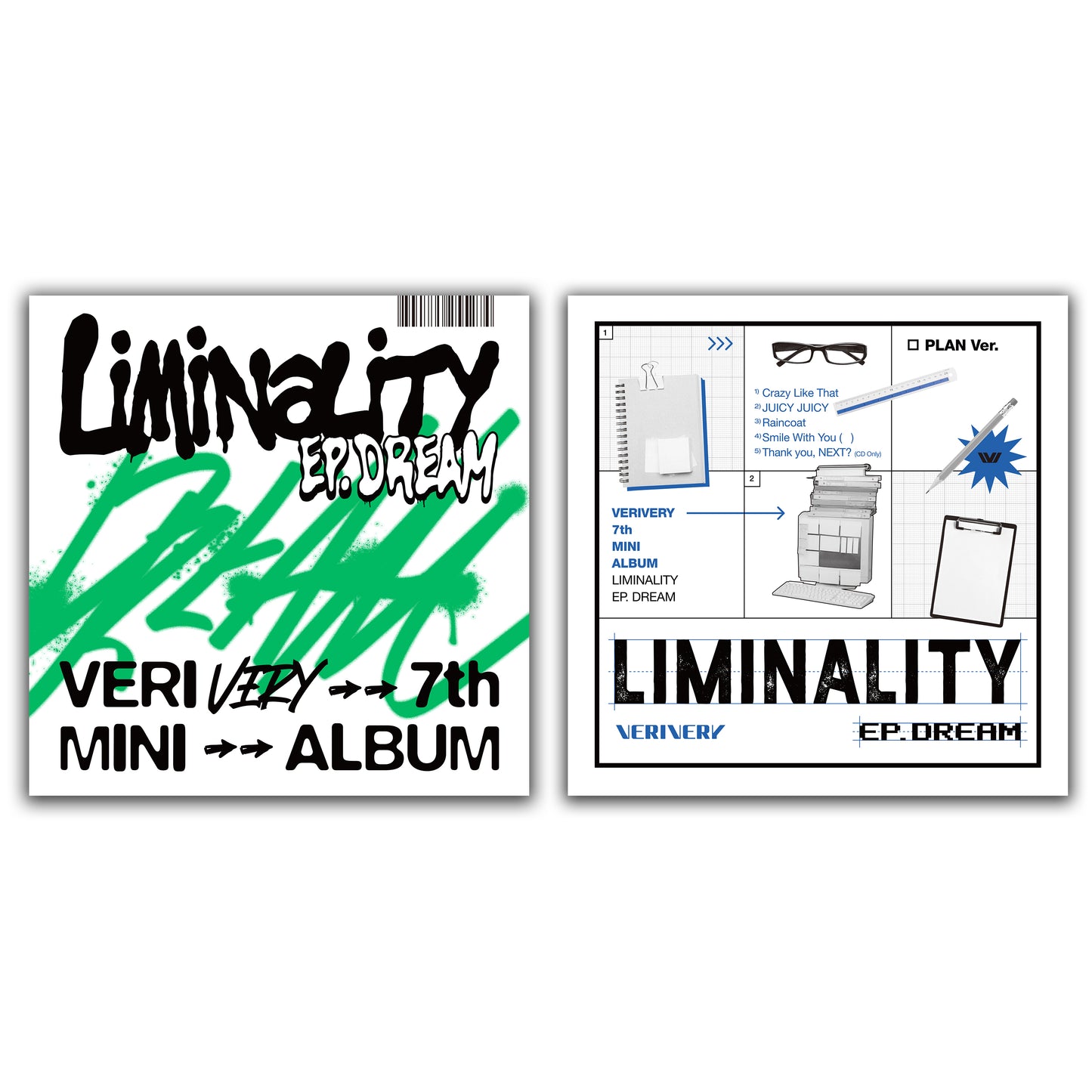 VERIVERY 7th Mini Album [Liminality - EP. DREAM] (Random ver.)