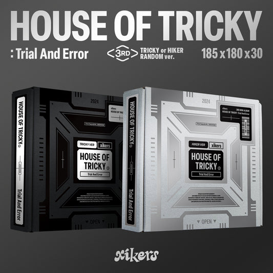 Xikers 3rd Mini Album [HOUSE OF TRICKY : Trial And Error] (HIKER Ver. / TRICKY Ver.) (Random Ver.)