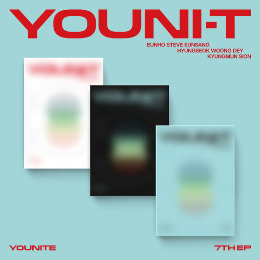 YOUNITE 7th EP Album [YOUNI-T] (POCAALBUM) (Retrotopia Ver. / Utopia Ver. / Unit Ver.)