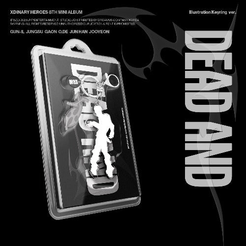 Xdinary Heroes 8th Mini Album [DEAD AND] (Illustration Keyring Ver.)