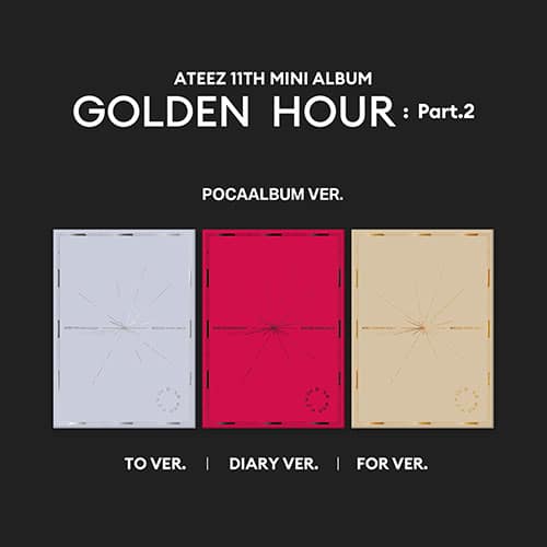 ATEEZ | 11th Mini Album [GOLDEN HOUR : Part.2] (POCAALBUM VER.)