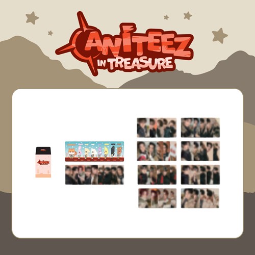 ATEEZ X ANITEEZ ANITEEZ IN TREASURE MD 14. RANDOM TRADING CARD