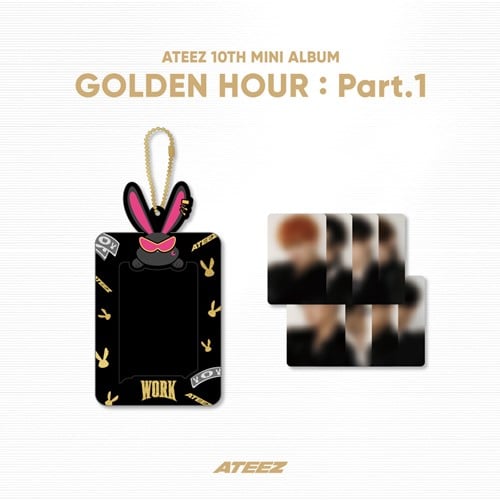 ATEEZ | GOLDEN HOUR : Part.1 OFFICIAL MD PHOTO CARD HOLDER SET