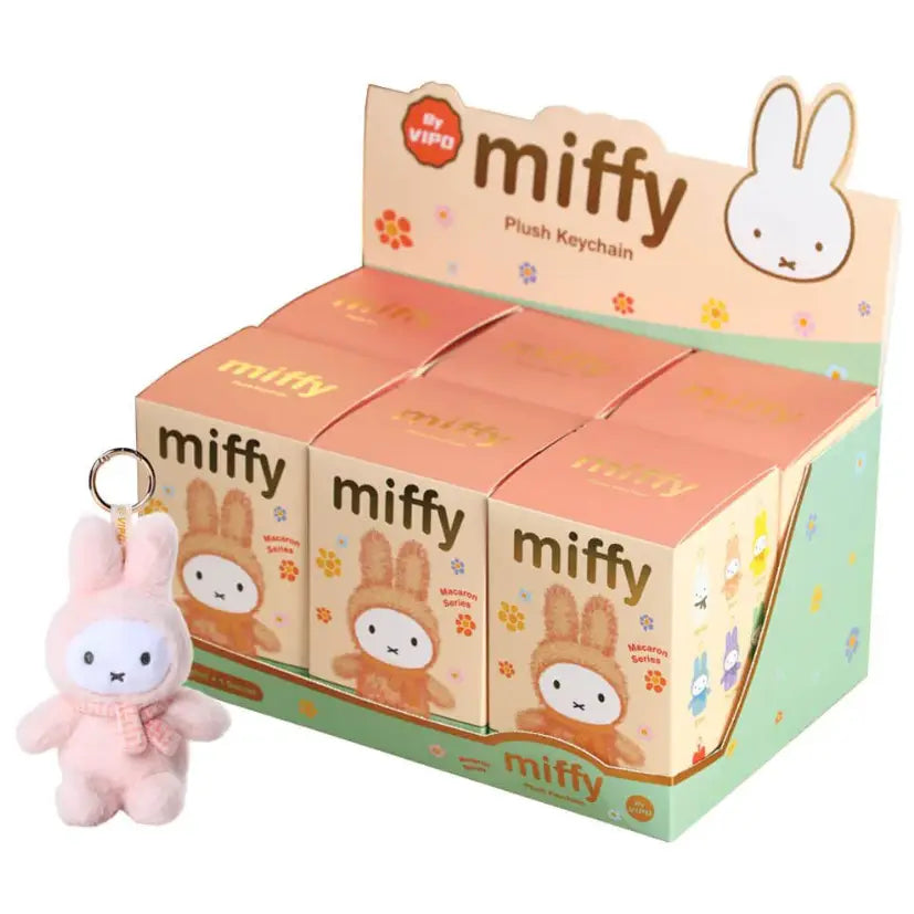 Miffy X Vipo Macaron Series 1 Plush Blind Box