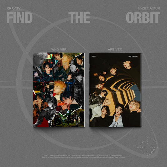 CRAVITY 1st Single Album [FIND THE ORBIT] (WHO Ver. / ARE Ver.)