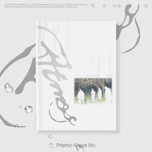 Album cover with stylized text and a photo of people in a snowy landscape.