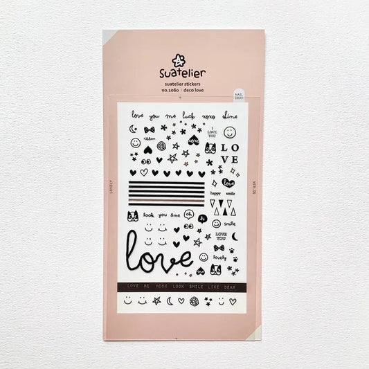 Suatelier Stickers | no.1060 : deco love