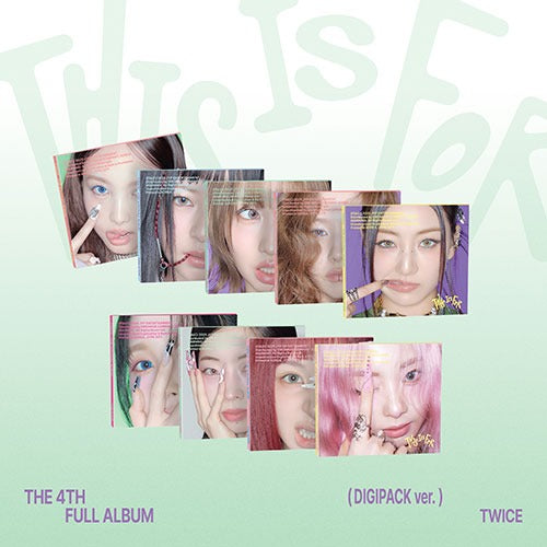 TWICE 4th Full Album [THIS IS FOR] (DIGIPACK Ver.) (POB included)