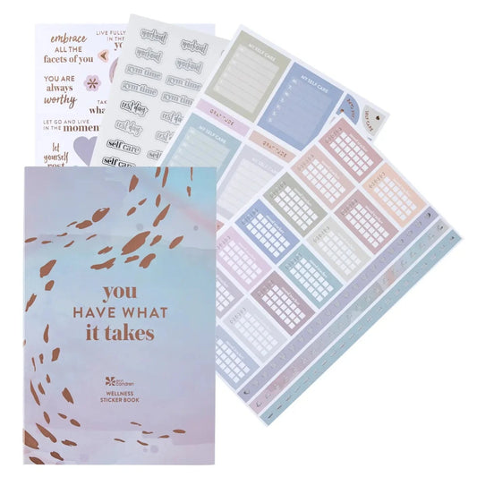 Functional Sticker Book - Wellness