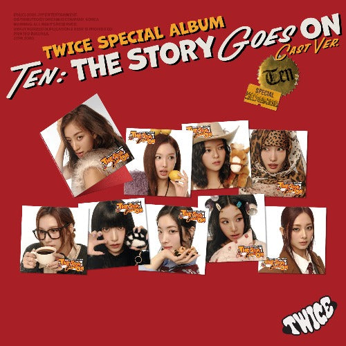 TWICE Special Album [TEN: The Story Goes On] (Cast Ver.)