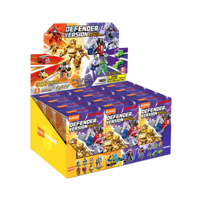 Blokees Figures | Transformers Defender Version 02 The Overthrow
