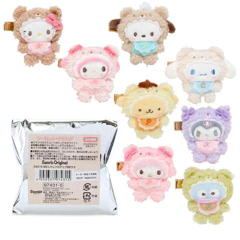 Sanrio Latte Kuma Baby Hair Clip Blind Box