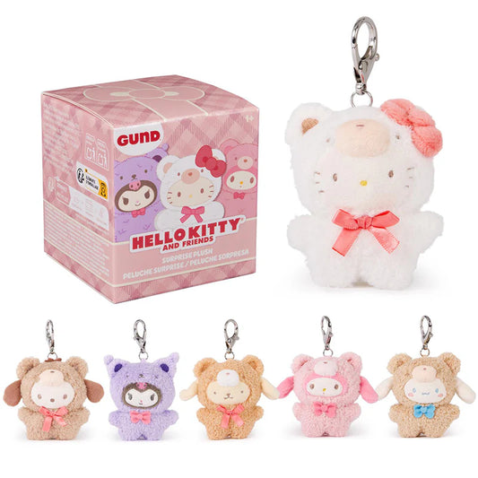 Sanrio Cafe Latte Kuma Keychain Blind Box
