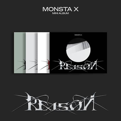 MONSTA X – 12th Mini album [REASON] (Photobook ver.) Random