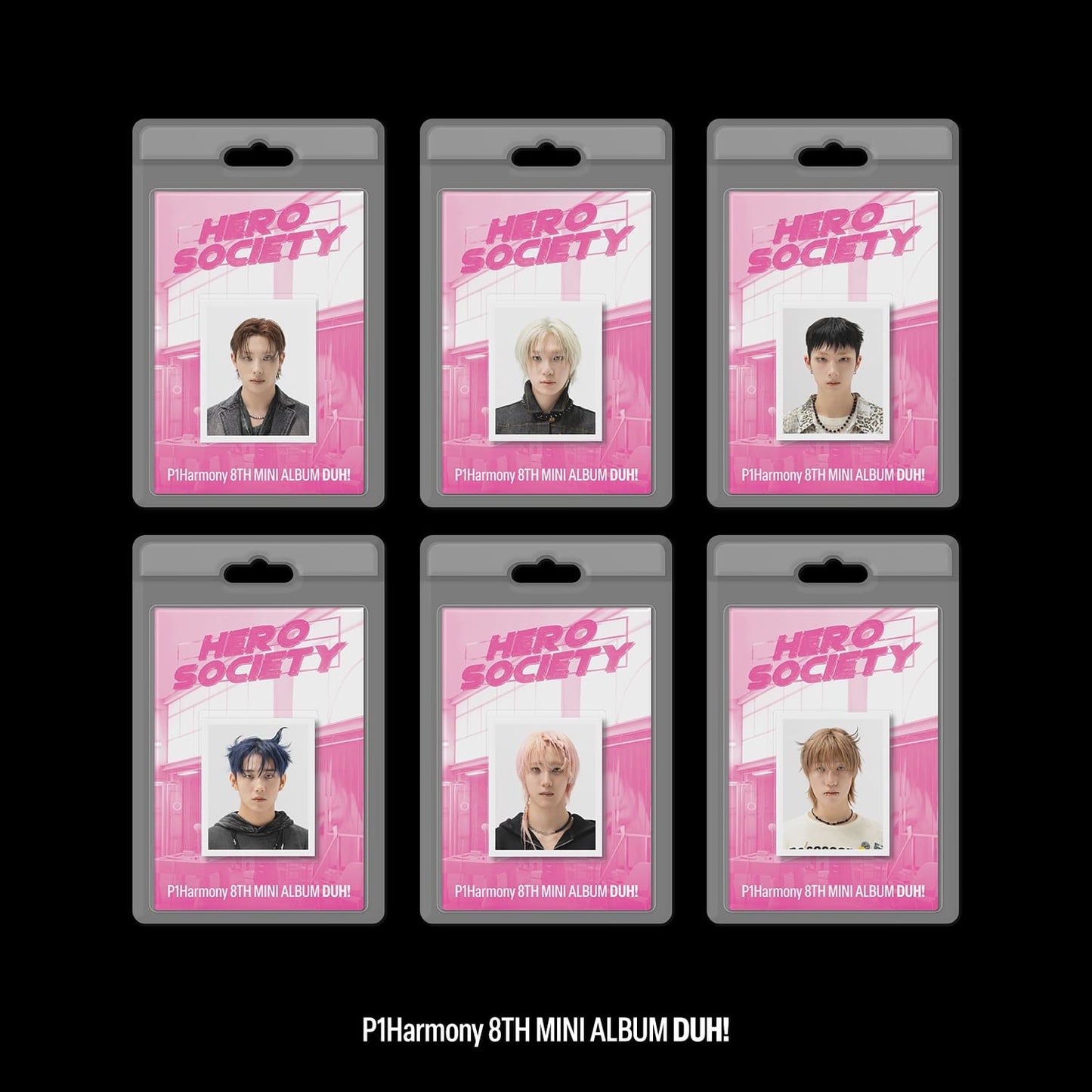 P1Harmony 8th Mini Album [DUH!] (FaNCy Ver.) (PLVE)