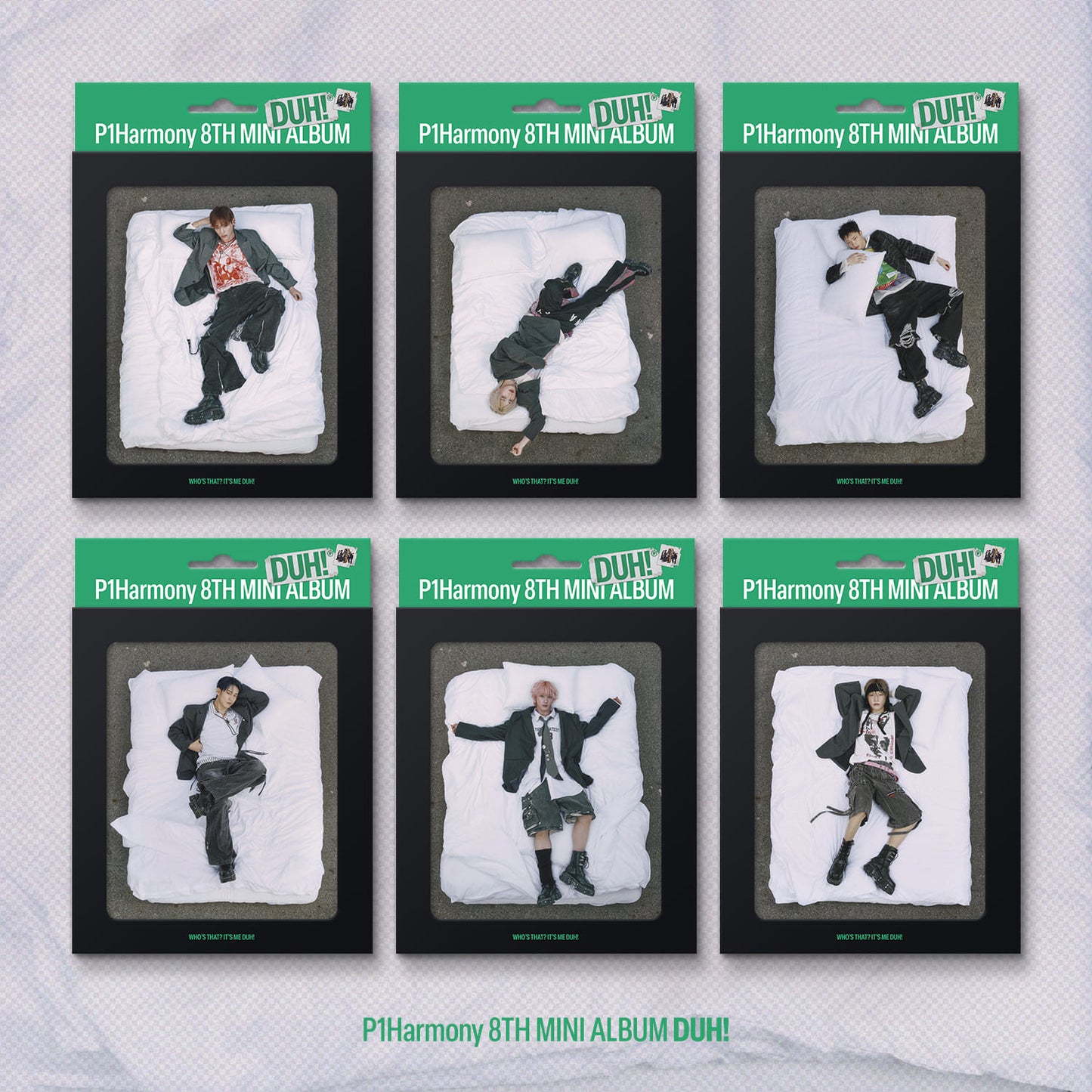 P1Harmony 8th Mini Album [DUH!] (H Ver.) (Compact Ver.)