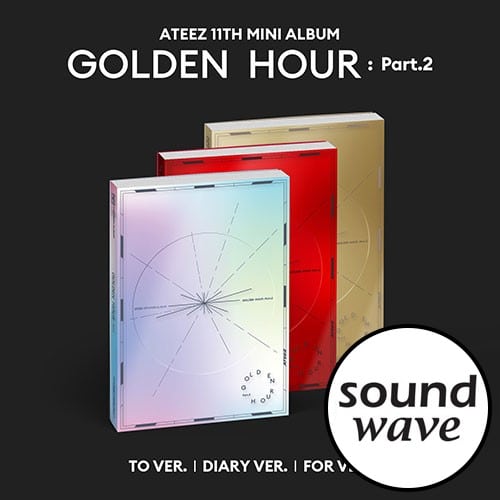 ATEEZ | 11th Mini Album [GOLDEN HOUR : Part.2]+ SOUND WAVE POB