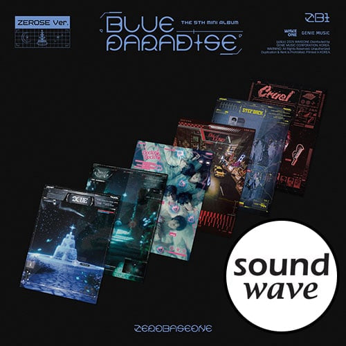 ZEROBASEONE – The 5th Mini Album [BLUE PARADISE] (ZEROSE Ver.) + SOUND WAVE POB