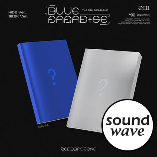 ZEROBASEONE – The 5th Mini Album [BLUE PARADISE] + SOUND WAVE POB