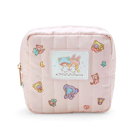 Little Twin Stars Fluffy Fancy Square Pouch