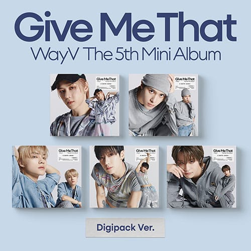 WayV – 5th Mini album [Give Me That] (Digipack Ver.) RANDOM