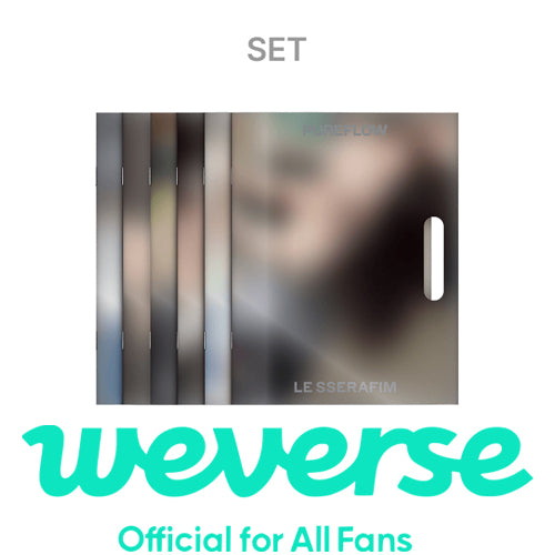LE SSERAFIM – 2nd Studio Album [PUREFLOW pt.1] (COMPACT ver.) [WEVERSE POB]