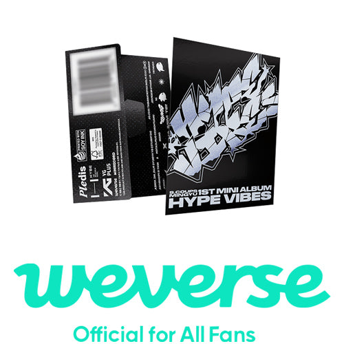S.COUPS X MINGYU – 1st Mini Album [HYPE VIBES] (Weverse Albums ver.) [WEVERSE POB]