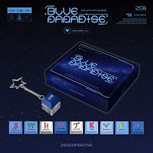 ZEROBASEONE – The 5th Mini Album [BLUE PARADISE] (Key Cap Ver.)